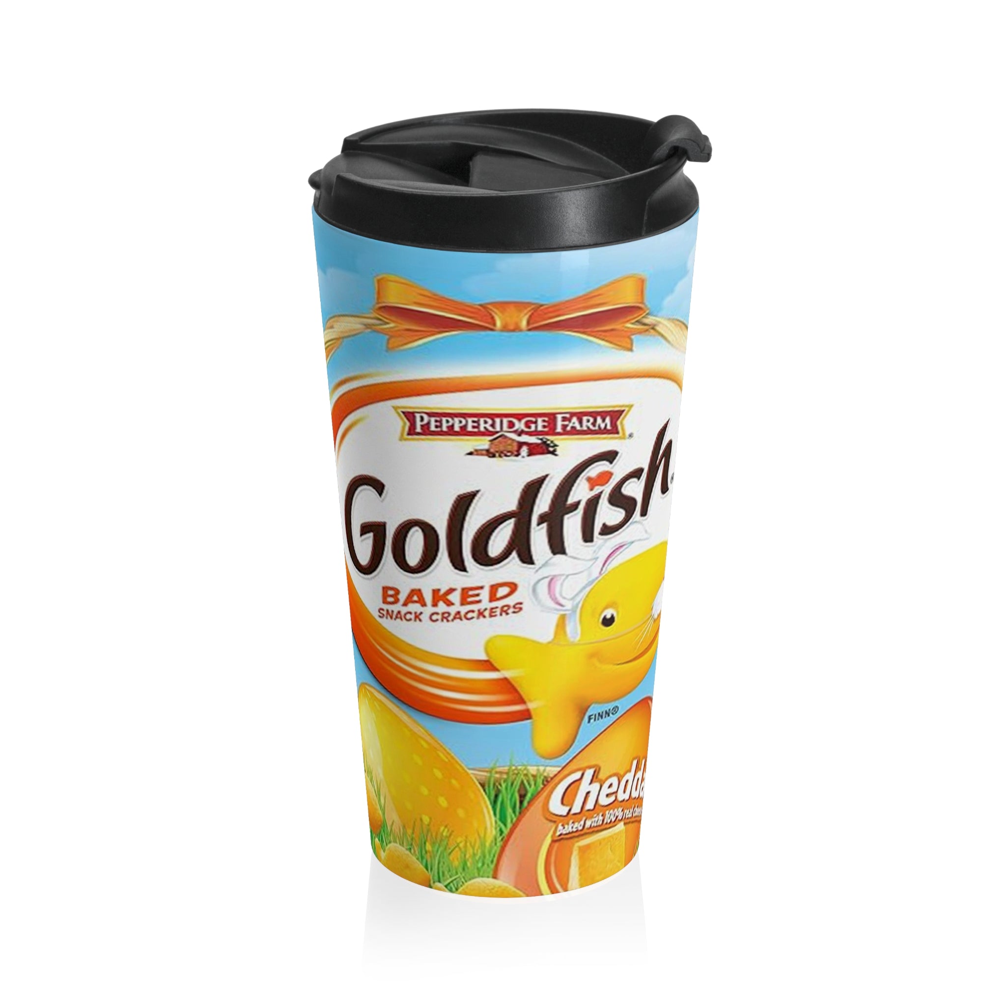 Tea Travel Mug - Goldfish