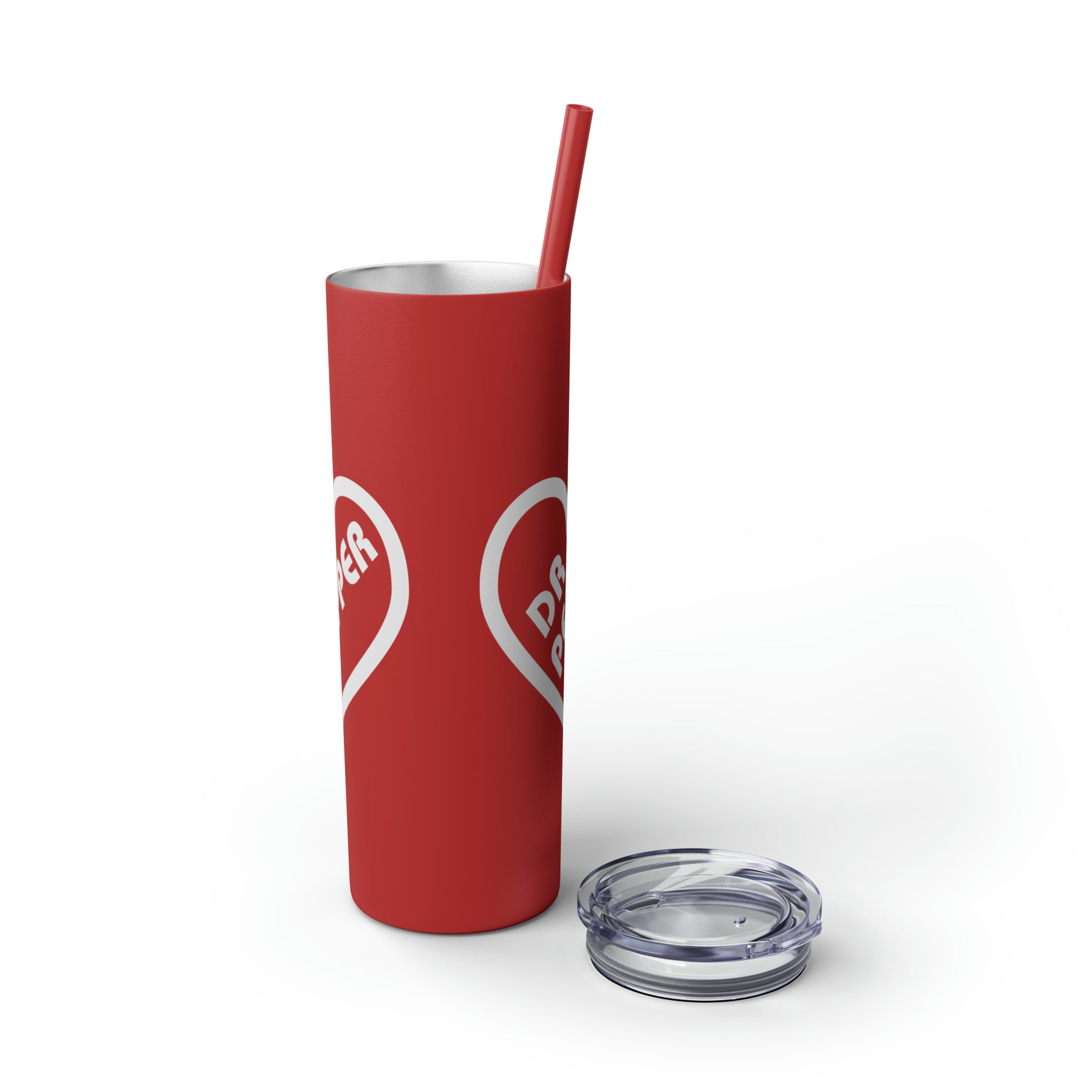 Red Restaurant Style Dr Pepper Tumblers