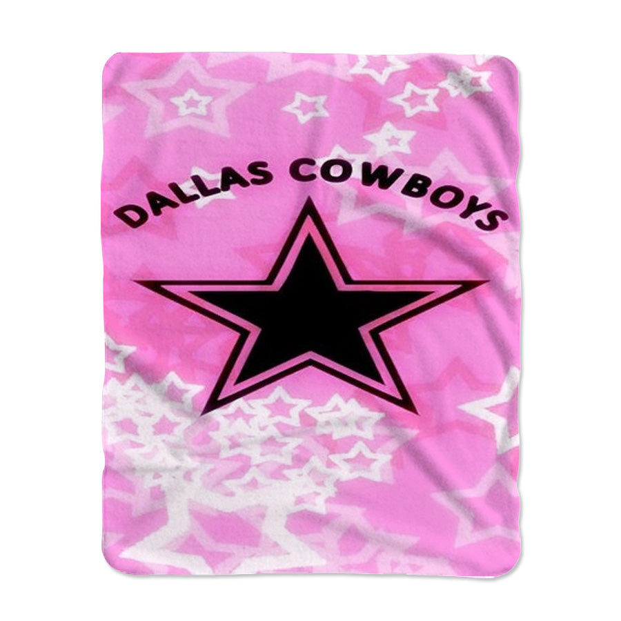 Handmade Leather Koozie - Dallas Cowboys Football Pink