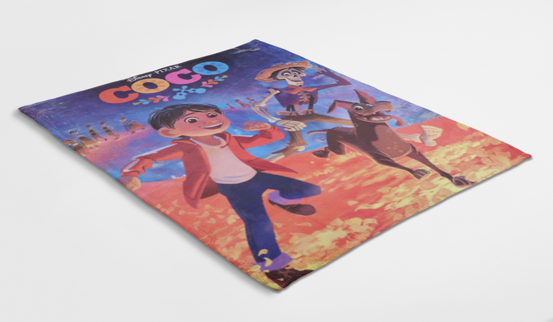 Disney coco outlet blanket