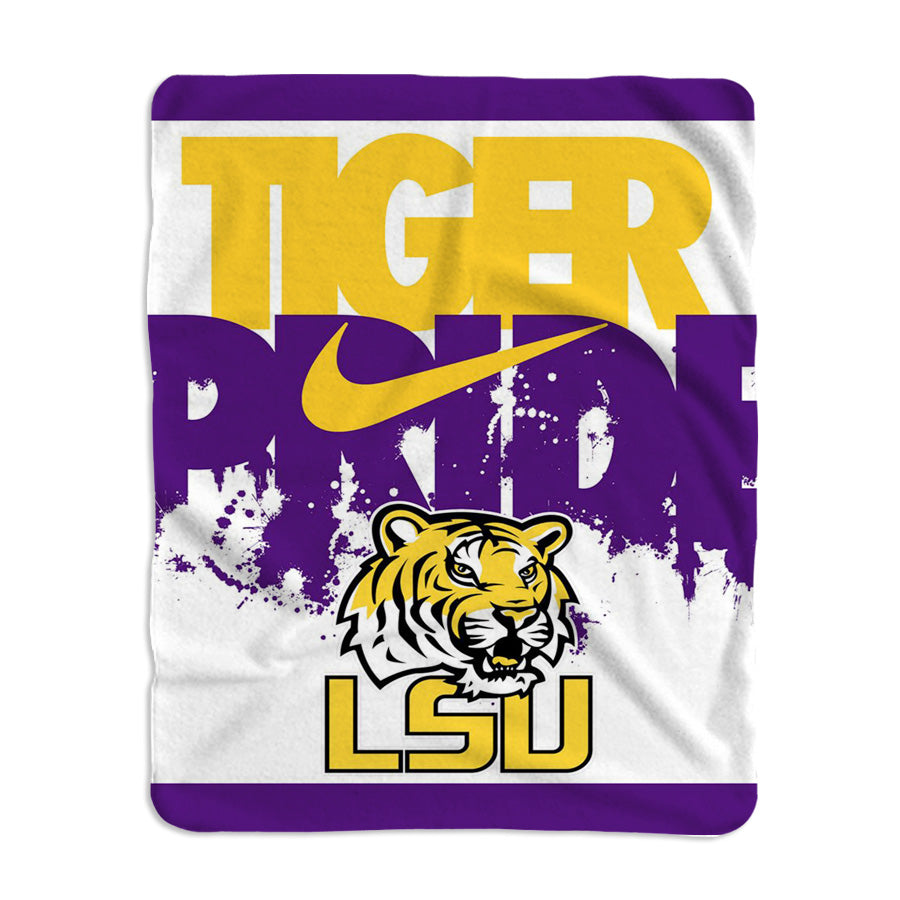 Louisiana State LSU Tigers Baseball Logo Flag